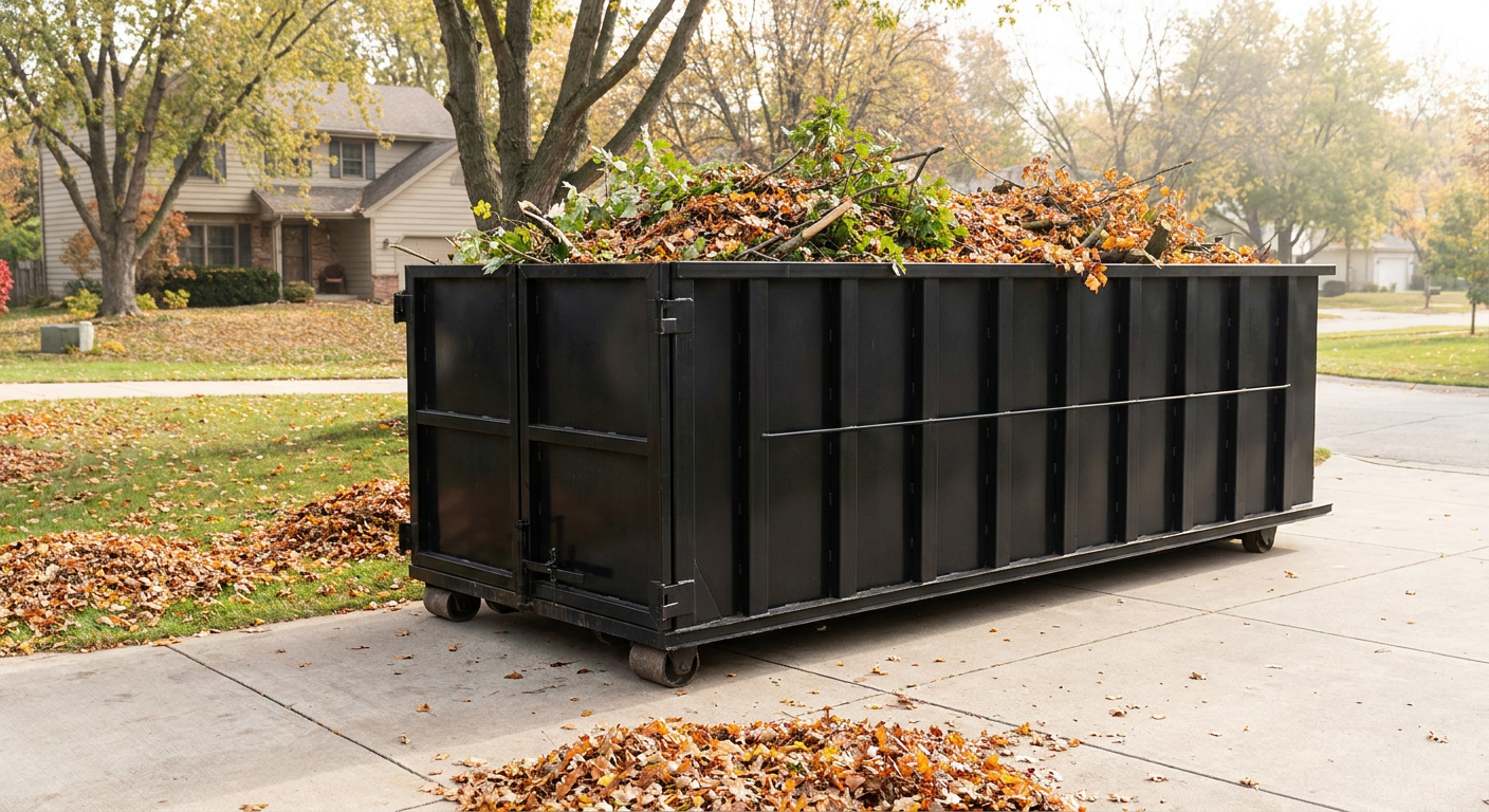 How Trash Daddy Dumpsters Makes Yard and Landscaping Cleanups Easier